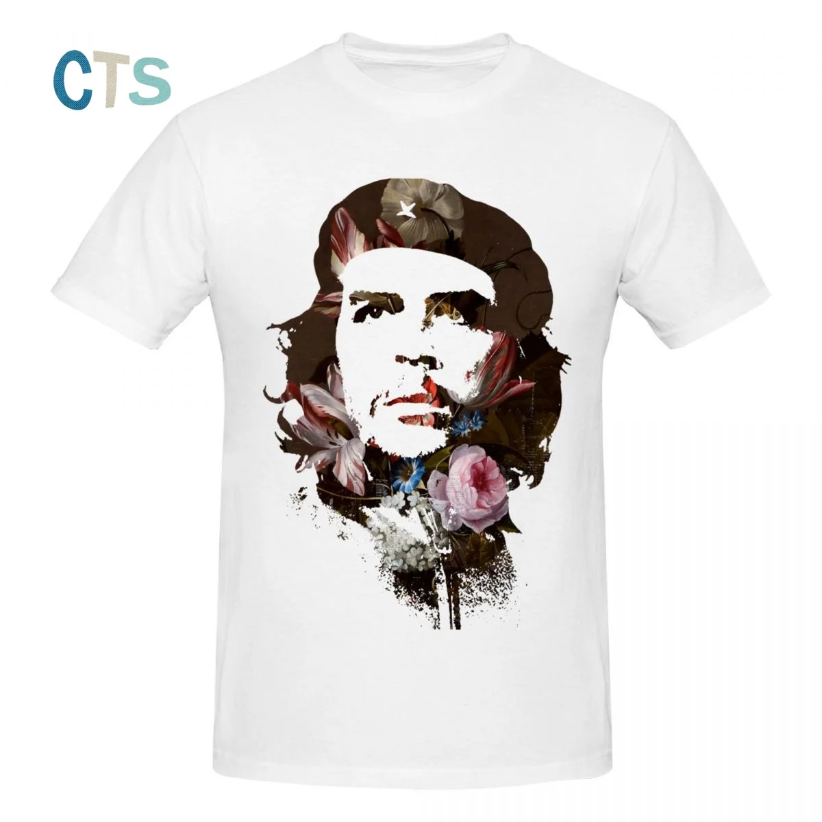 Женская и мужская Повседневная футболка из 100% хлопка с круглым вырезом