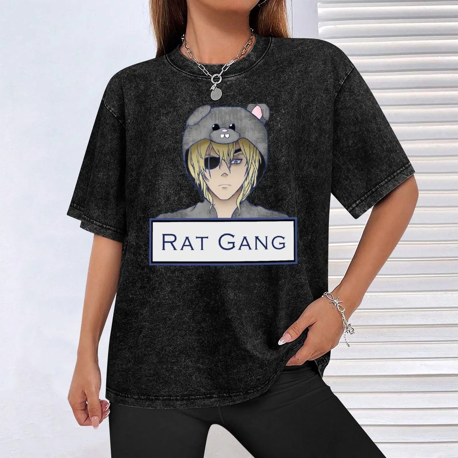 Футболка Rat Dimitri (FE3H) футболка с рисунком винтажные аниме-фигурки летняя одежда