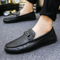 men casual shoes 2022 spring summer fashion boat shoes men classic original high quality leather comfy drive men loafers shoes