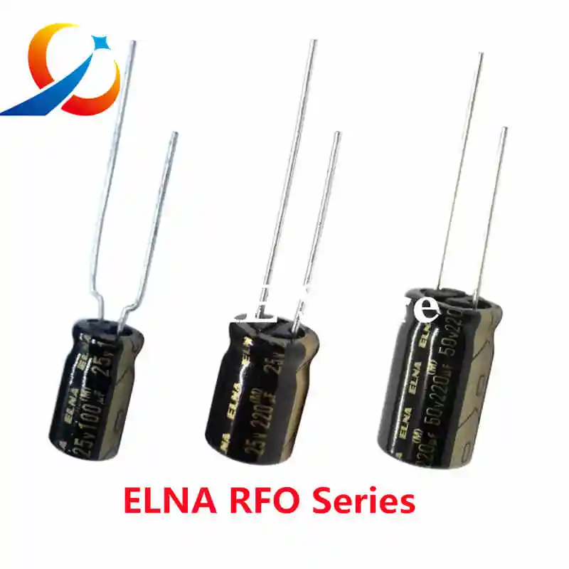 

10PCS ELNA RFO Series HiFi Audio Capacitor 25V 35V 50V 100uF 220uF NEW Original