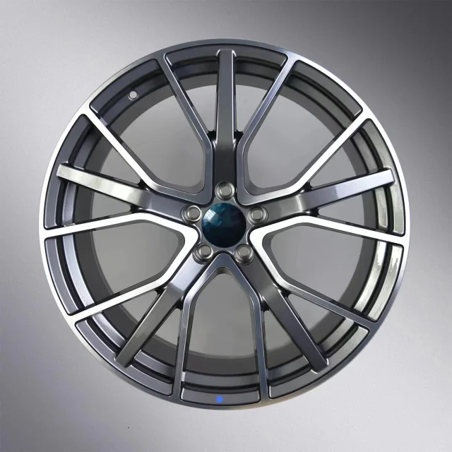 Кованые автомобильные диски Jy для audi черные 17 18 19 20 22 дюйма 22x10 5x112
