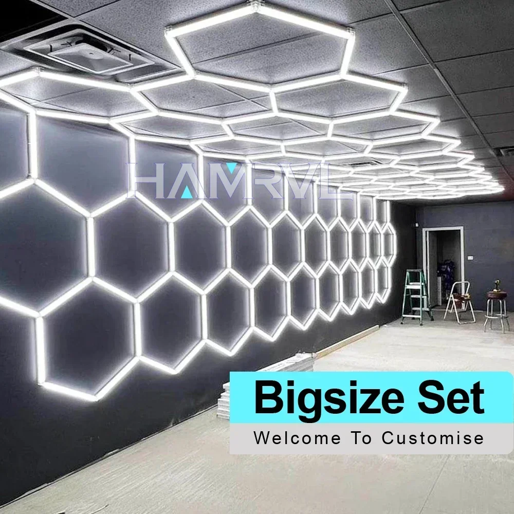 Потолочный светильник Hexagon Led 6500k