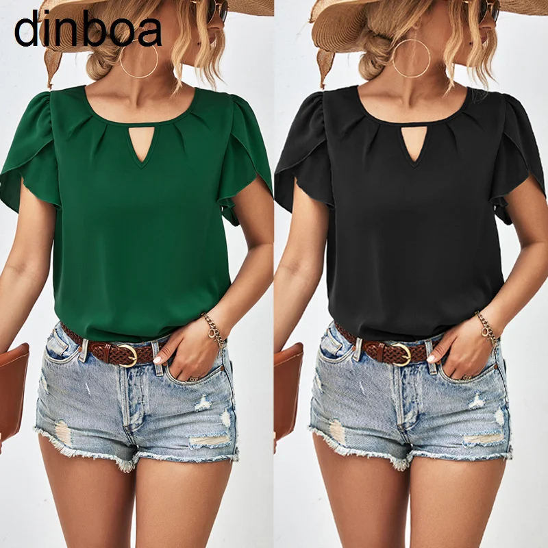 

Dinboa-2023 New Women's Pleated Shirt