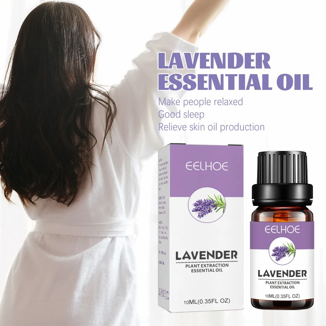 

Эфирное масло лаванды, 10 мл, диффузор для ухода за кожей, массажное масло для ароматерапии, натуральное расслабление, успокаивает кожу тела, уход за кожей