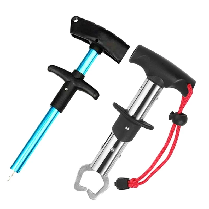 

Приспособление для удаления рыболовных крючков, выжимаемые рыболовные инструменты и плоскогубцы, держатель для захвата губ, экстрактор ры...