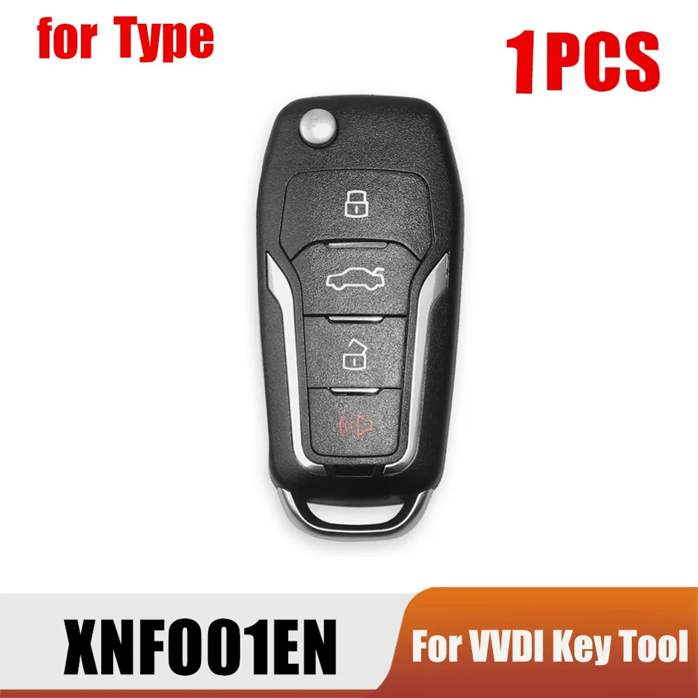 

Универсальный беспроводной пульт дистанционного управления для Xhorse XNFO01EN, брелок с 4 кнопками для ключа типа Ford для VVDI