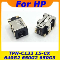 20 100pcs brand new laptop dc jack power socket charging connector port for hp 640g2 650g2 650g3 tpn c133 15 cx charging head