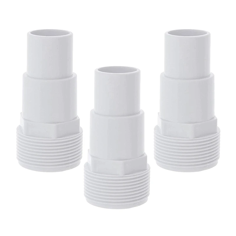 

3 Pcs Replacement Universal Combo Hose Adapter,For Above-Ground Pool Pump,Filter,Skimmer For Hayward SPX1091Z7 SPX1091Z4