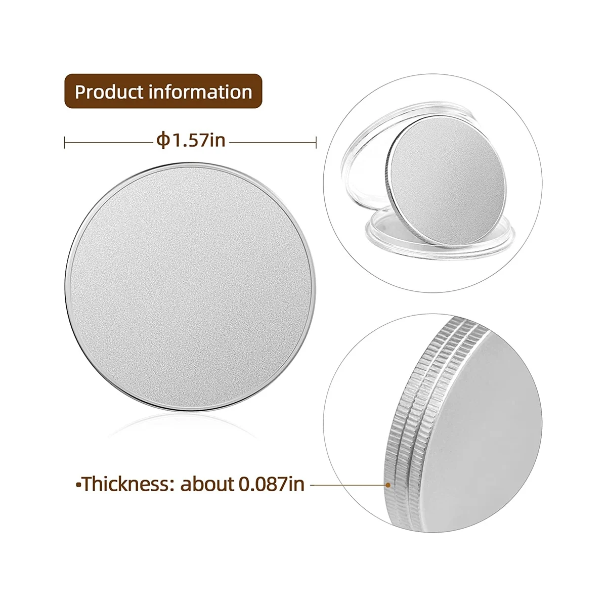 Рисунок 6 - пустые монеты для гравировки