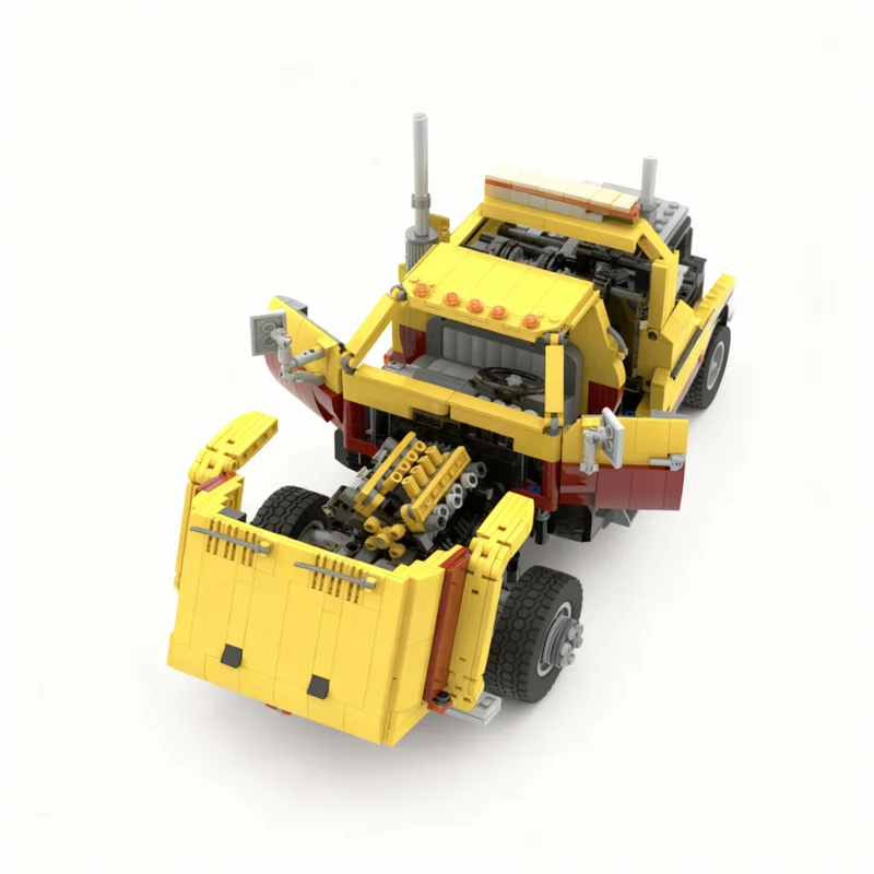 2385 деталей MOC Technical S GMC TopKick Wrecker RC Модель-конструктор, архитектурная игрушка, развивающий конструктор, рождественский подарок для детей (art.: 3920d7ea340cf) - 3920d7ea340cf