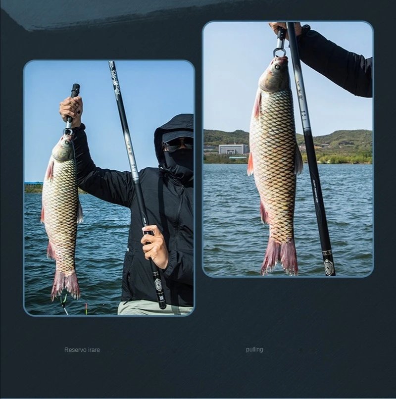 Рыболовная удочка осетриума 15H светильник 4 5-10 м 19 дюймов