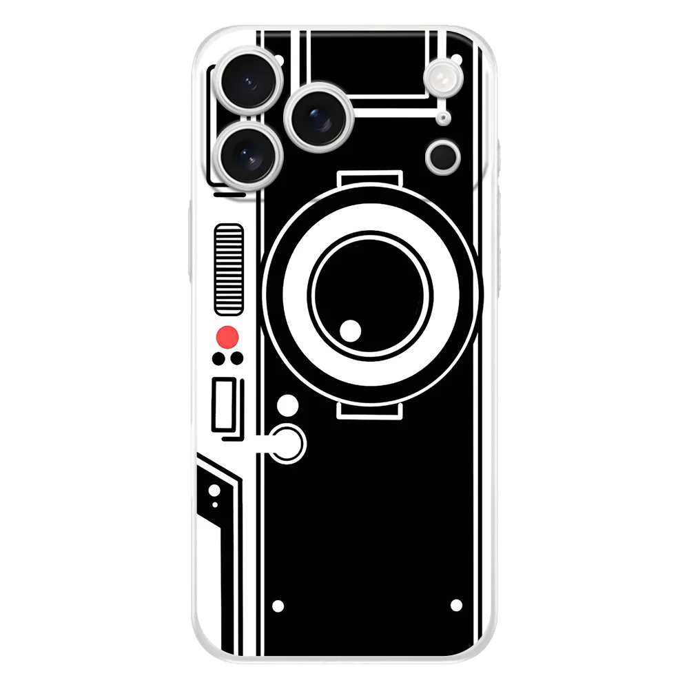 Фото Мягкий чехол для iPhone 17 Air 16E 16 11 15 14 Pro MAX 12 13 7 8 Plus SE, защитный, винтажный, с дизайном ленты, камеры, Gameboy, на Пасху №5
