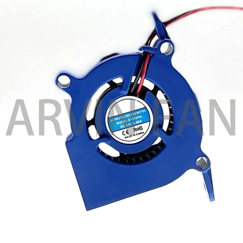 Бесшумный вентилятор для увлажнителя воздуха SF5020SL, 24 В, 0,08 а, 5 см, 3600 об/мин