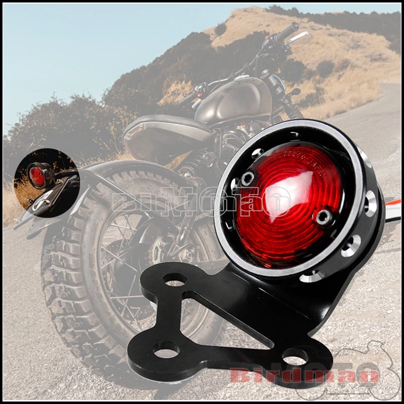 

Универсальный Поплавок измельчитель Кафе Racer классический светодиодный задний фонарь стоп-сигнал для Harley Honda Yamaha Suzuki Kawasaki Ducati BMW