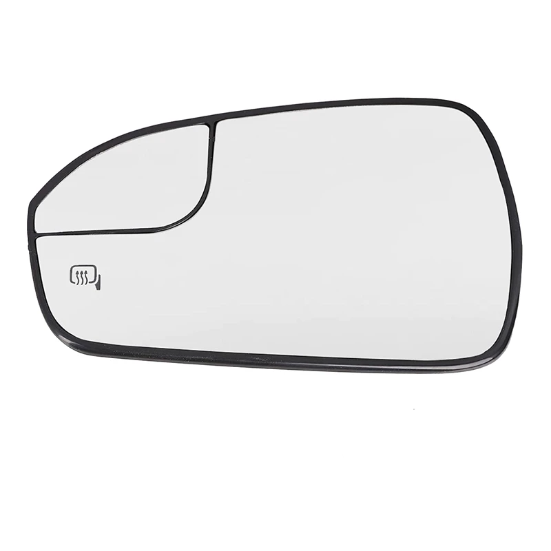 

Rearview Side Door Mirror Glass Power Heated For 2013-2020 Ford Fusion W/Rear Holder
