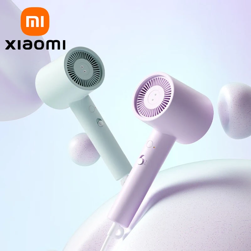 

XIAOMI MIJIA H301 Portable Anion Hair Dryers Quick Dry Negative Ion Hair Professional 25m/s Wind Speed 1800W Electric Hair Dryer