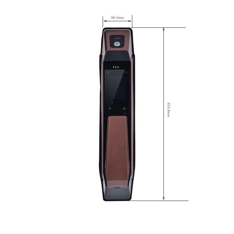 Умный дверной замок без ключа с отпечатками пальцев полностью автоматический