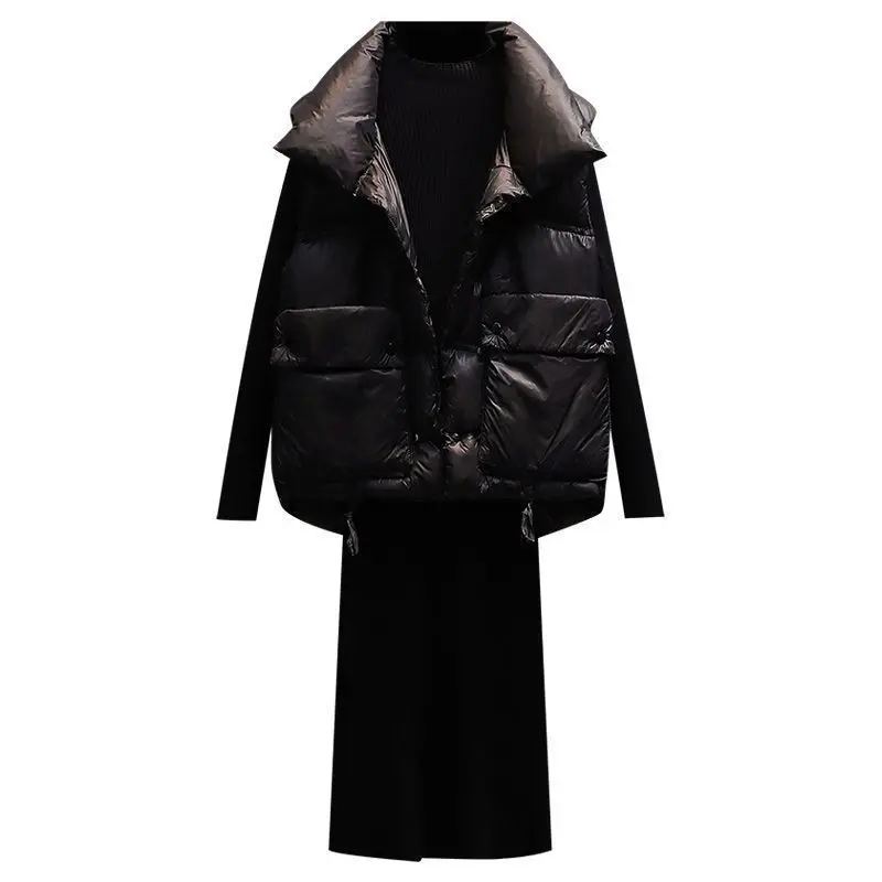 Осенне-зимний новый комплект женское корейское издание модное снижение возраста