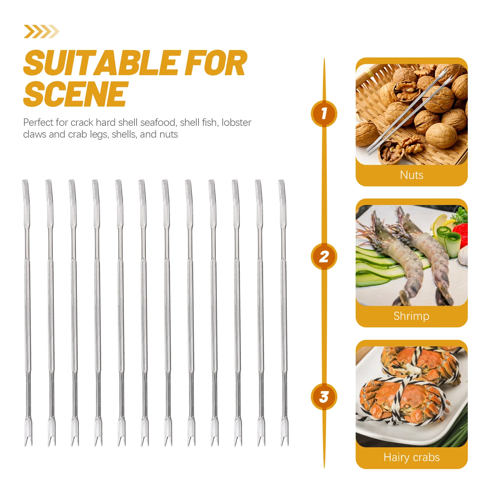 Подборки для орехов многофункциональные вилки морепродуктов инструмент грецких