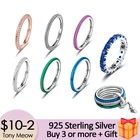 Женское кольцо из серебра 925 пробы, с фианитом