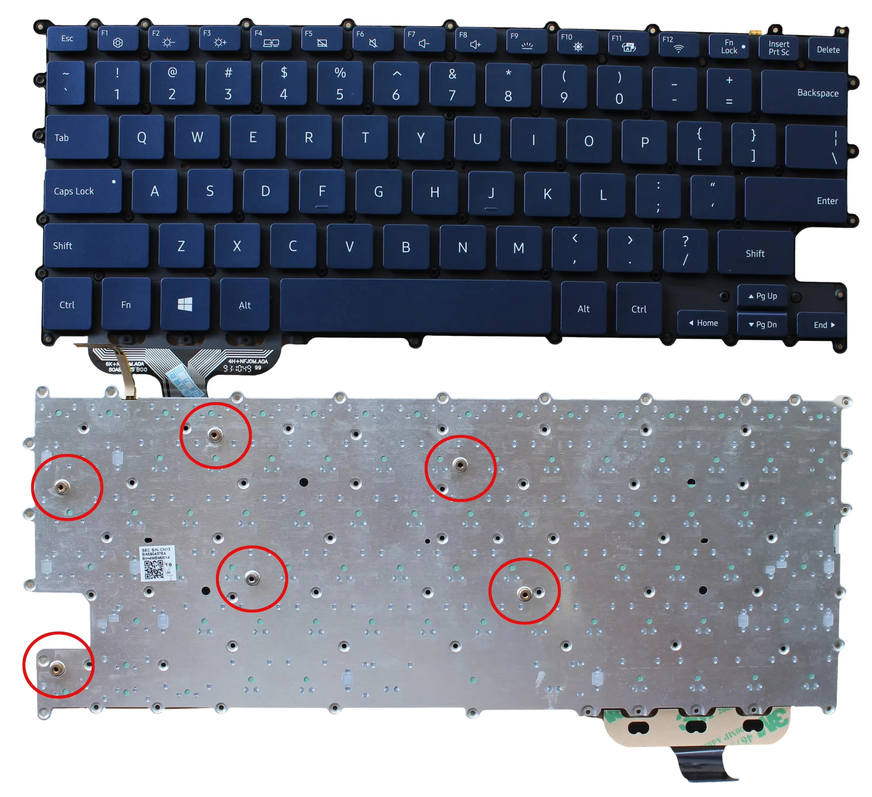 Клавиатура для Samsung NP930sbe NT930sbe NT 930sbe BA 5904356 A BIH4M2N0183 Американская раскладка