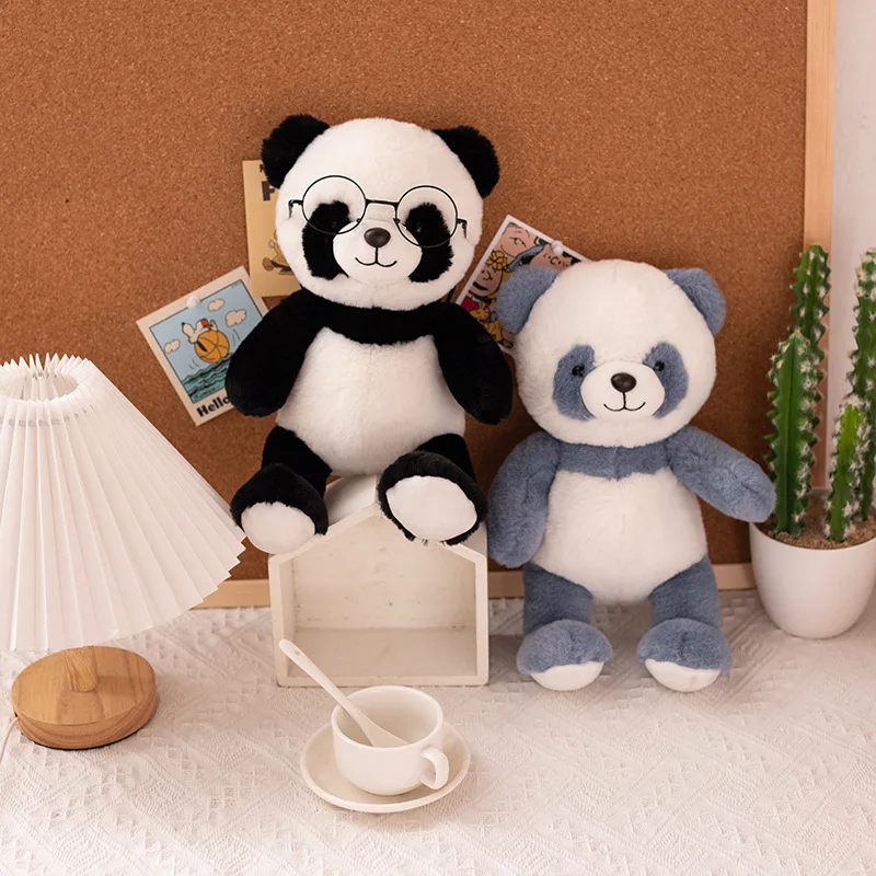 

23 см милая плюшевая набивная кукла в виде животного, кавайная панда, слон, кролик, украшение комнаты, декоративная подушка, Детские праздничные подарочные игрушки
