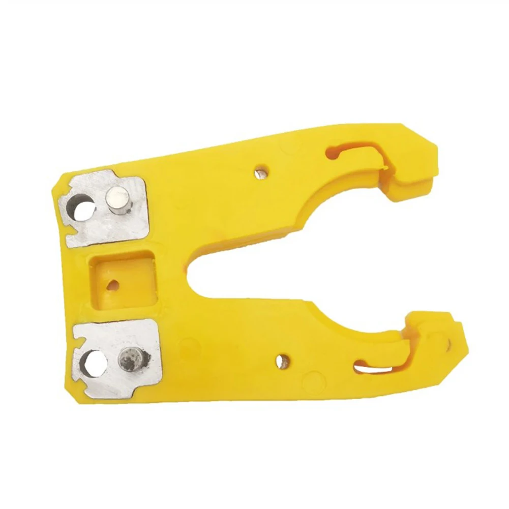 

2 Pcs Router ISO30 Tool Holder Clamp Claw Clamp Iron ABS Flame Proof Rubber For CNC Auto Tools Woodworking Tools Accessories