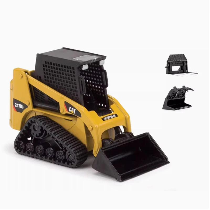 Литой под давлением масштаб 1/32 CAT 226B3 247B3 погрузчик из сплава инженерная модель