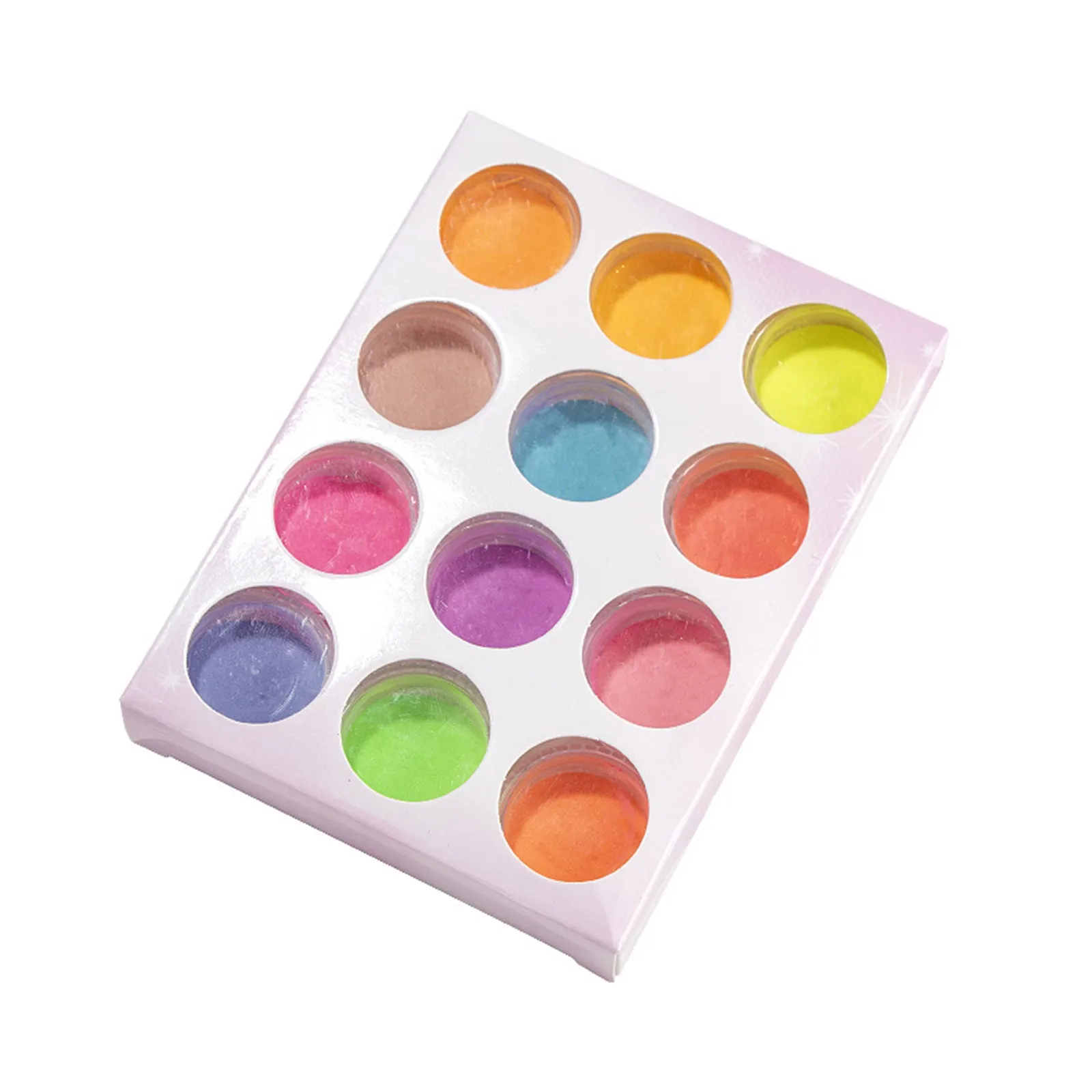 Кисть для ногтей Клей Dip-пудры жидкости 12 цветов светящаяся пудра светящийся