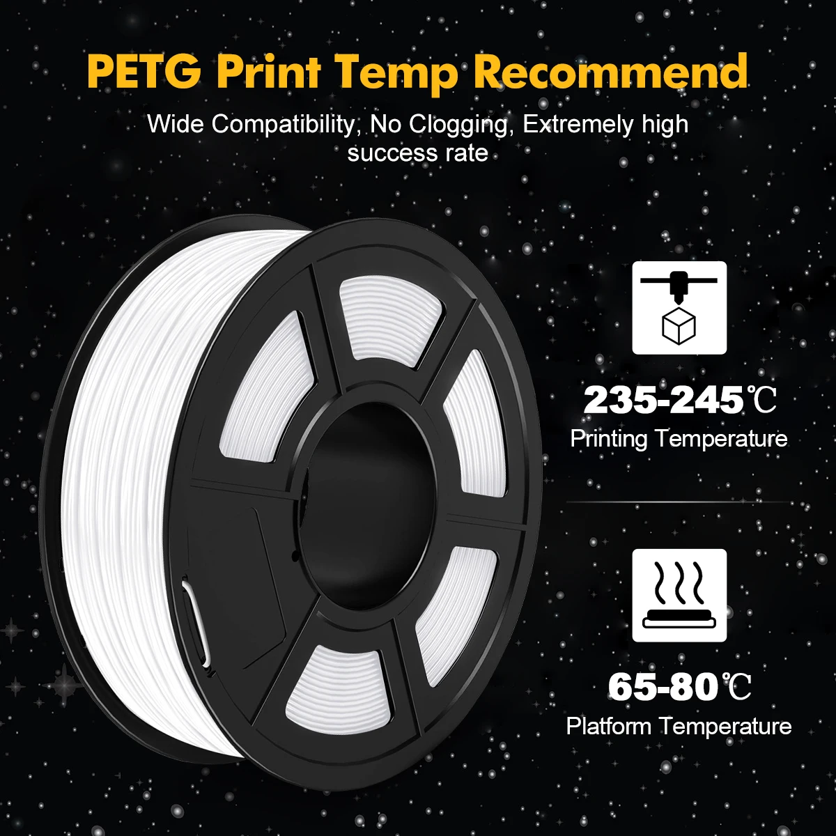 SUNLU PETG нить для 3D-печати 10 кг