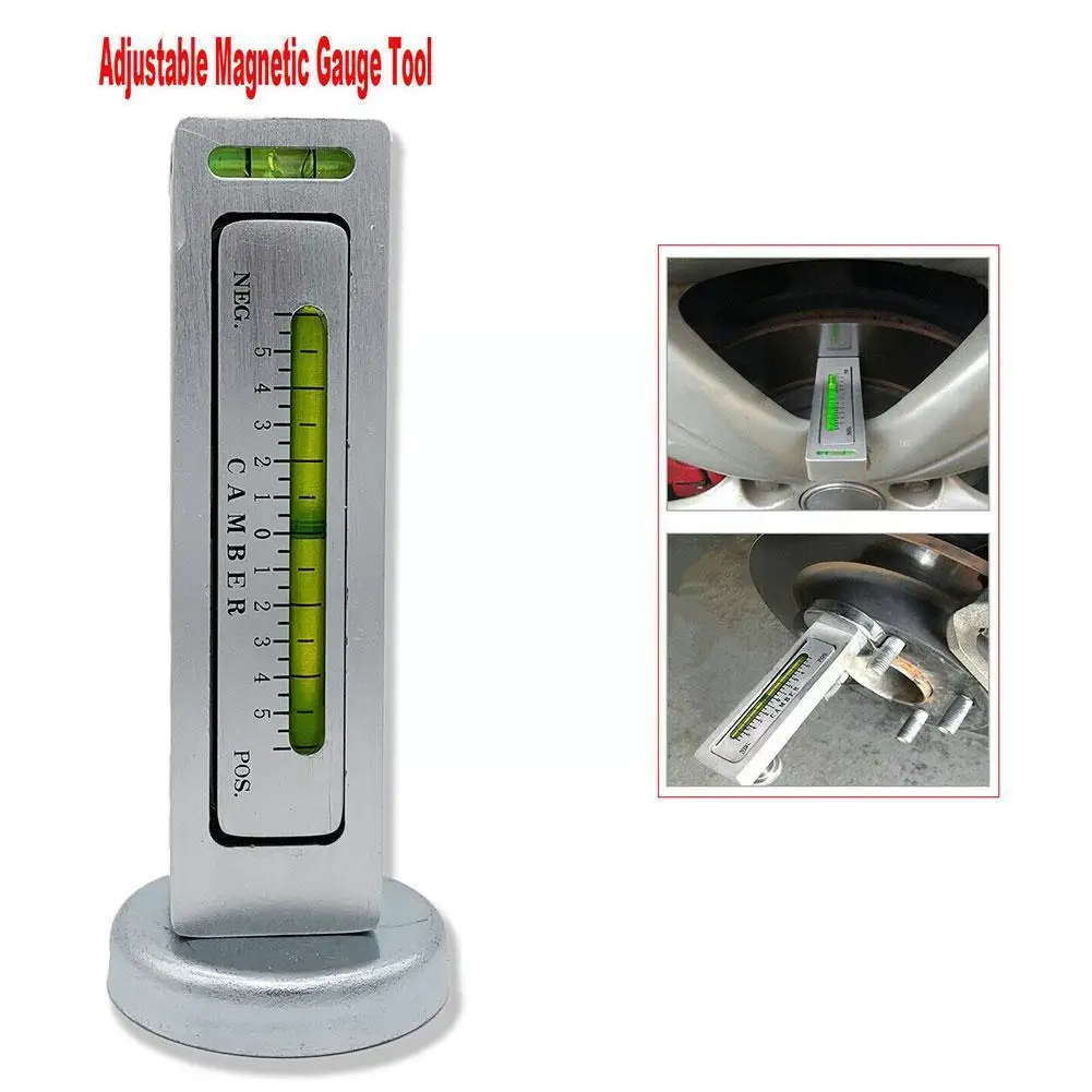 

Magnetic Gauge Tool Car Truck Camber Castor Strut Wheel Spirit Tool Positioning Level Magnet Level Alignment Magnetic Repai D2V9