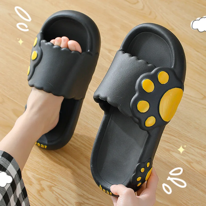 

1Pair NEW Men Women Summer Beach Fashion Outdoor Indoor Slipper Eva Soft Flip Flops Anti-slip Shoes Couple Slippers
