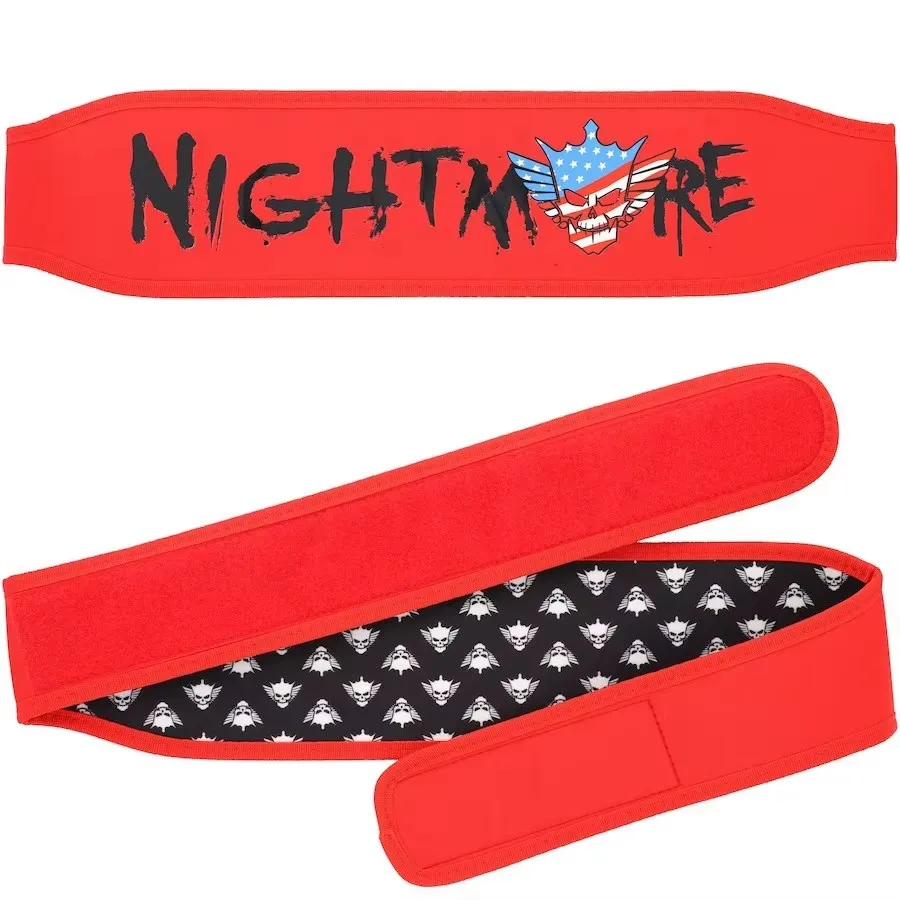 Игрушечный пояс Cody Rhodes белый памятный кошмар тяжелая атлетика красный