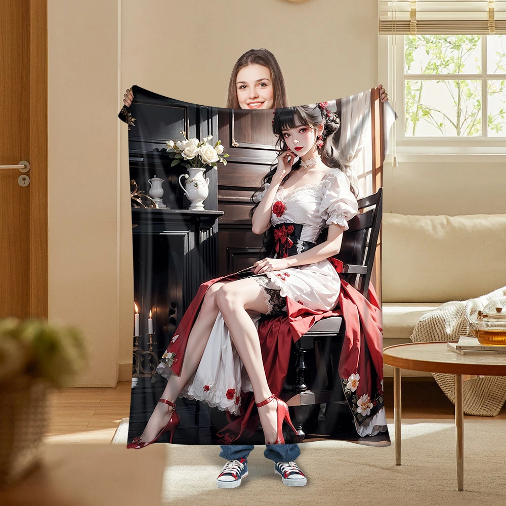 Одеяло хлопковое в скандинавском стиле для кровати 100% одеяла