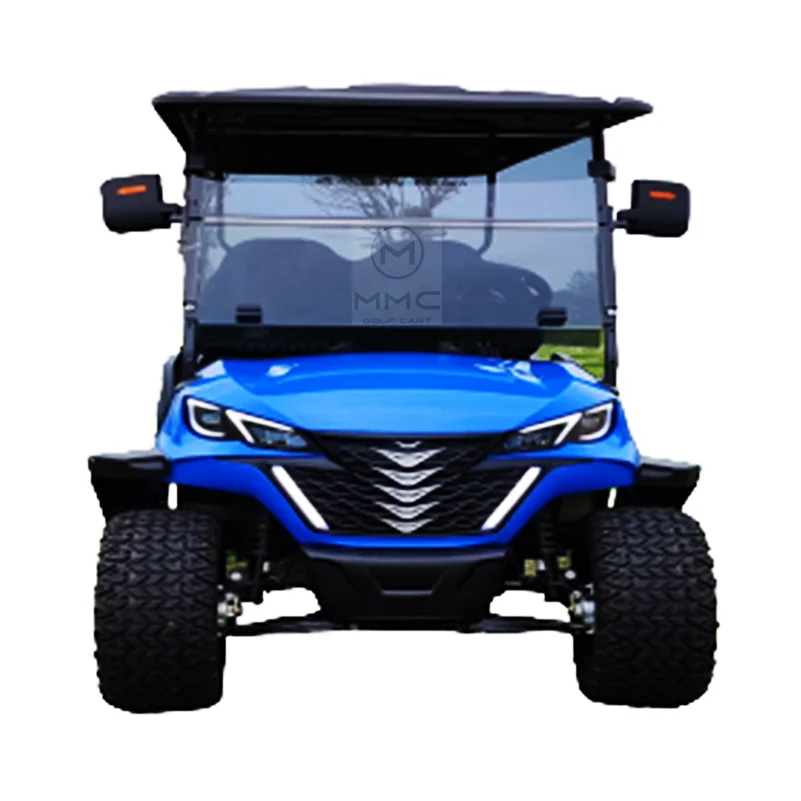 

4 Seats Electric Golf Cart very Competitive Price with Foldable Rear Seats and Box Trunk Solar Golf Cart