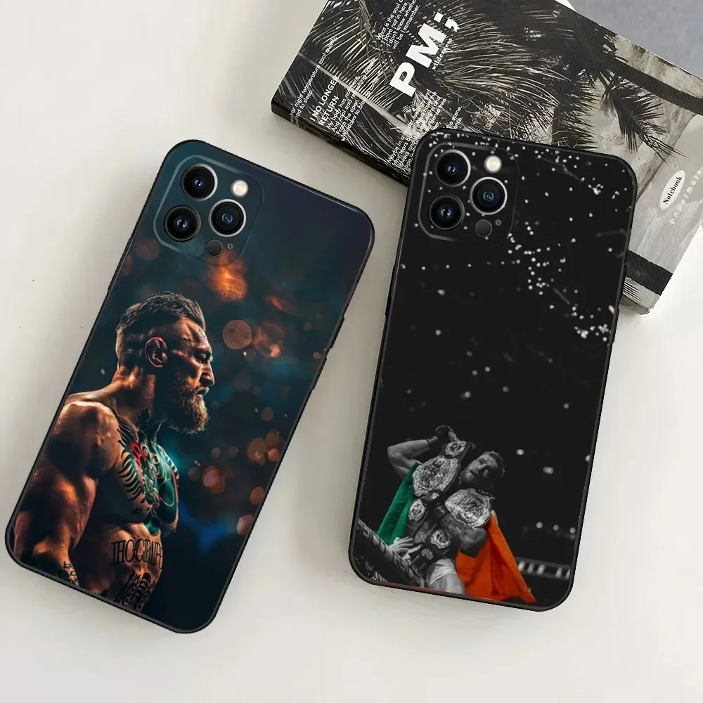 Чехол для телефона C-Conor M-McGregor iPhone 16 15 14 13 12 Mini 11 Pro XR X XS MAX 7 8 Plus силиконовый чехол