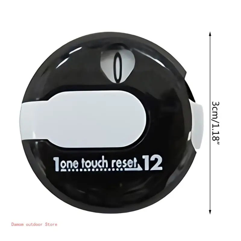 Счетчик очков для ударов в гольфе цифровой счетчик с зажимом перчаток