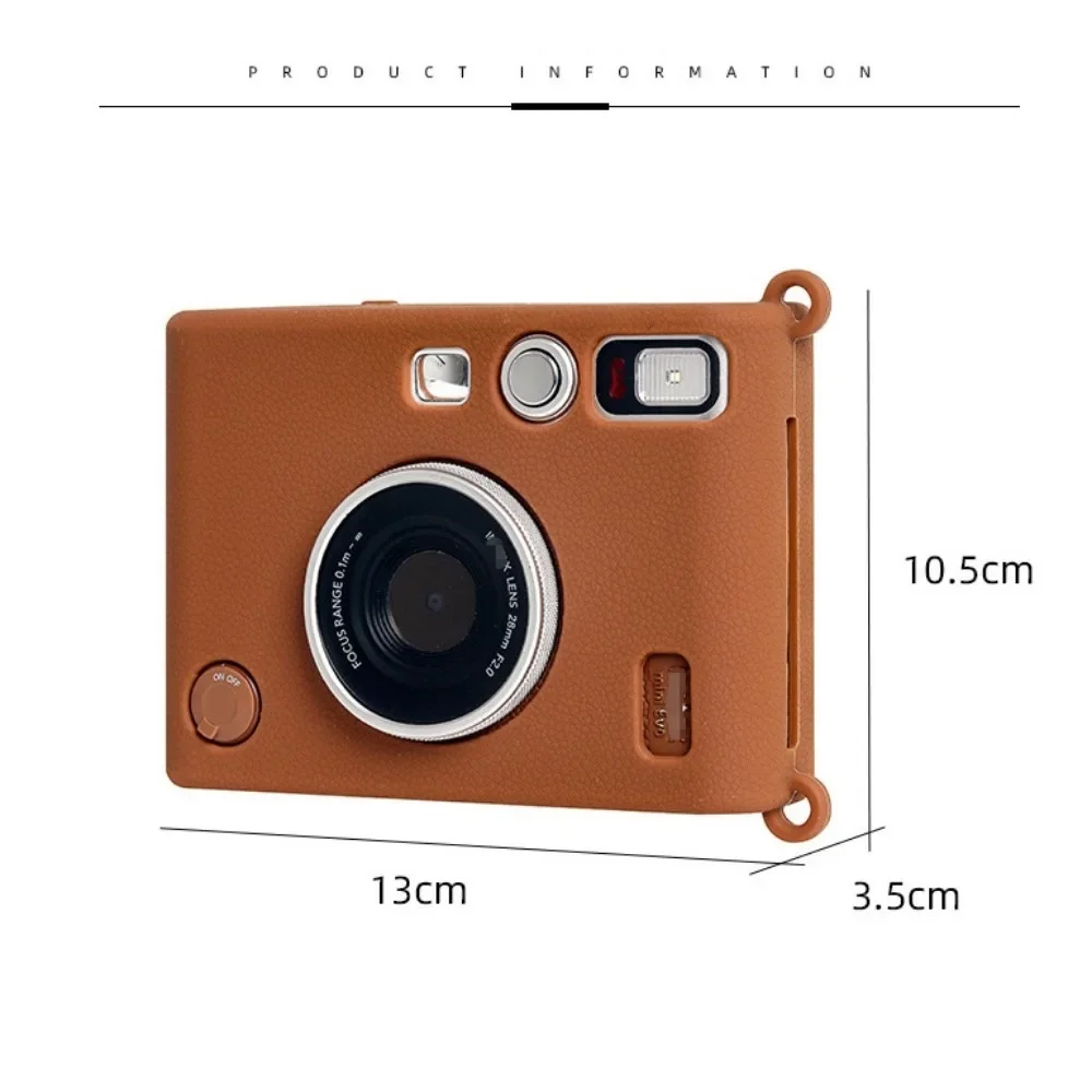Чехол для камеры Instax Mini EVO силиконовый защитный чехол мягкий легкий Evo