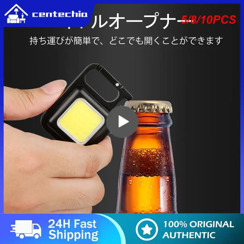

5/8/10PCS Emergency Lamps Torch 4 Modes Lamp Multifunctional Usb Charging Light Bulbs Travel Accessories Mini Flashlight