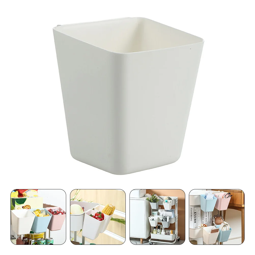 

Hanging Bucket Wall Basket Sundries Box Storage Pockets Vase Plantersgarbage Can Candy Fruit Baskets Bathroom Homepail Cabinet