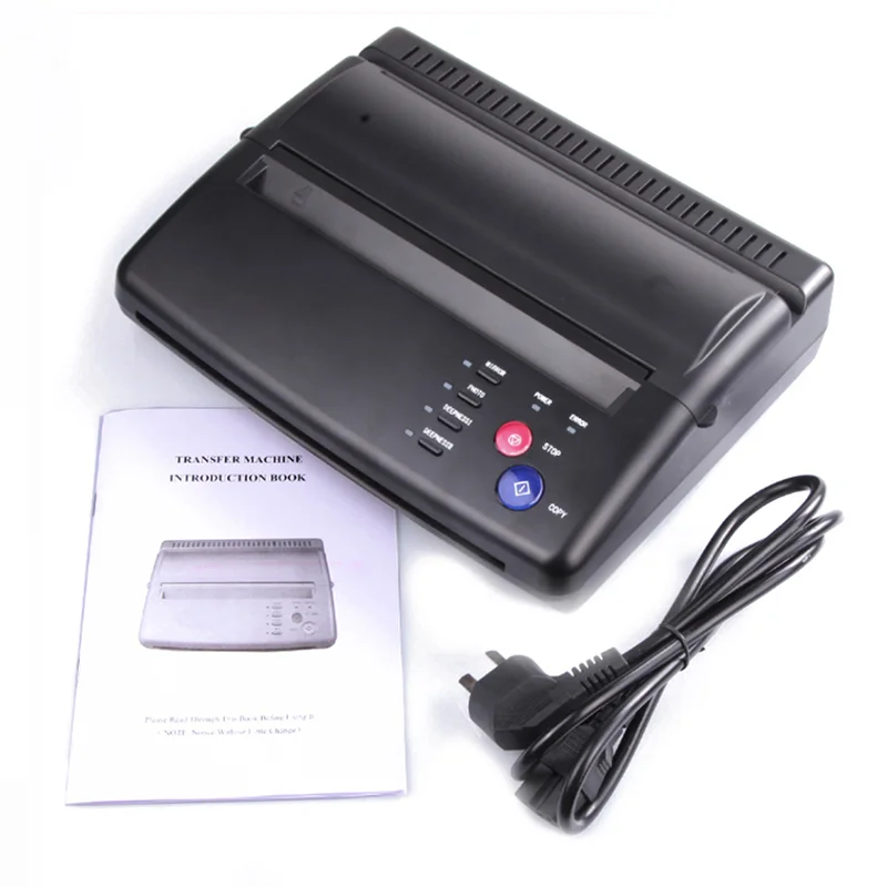 

Tattoo Stencil Machine Portable Tattoo Transfer Machine Printer Drawing Thermal Printing Copier for Tattoo Transfer Paper Supply