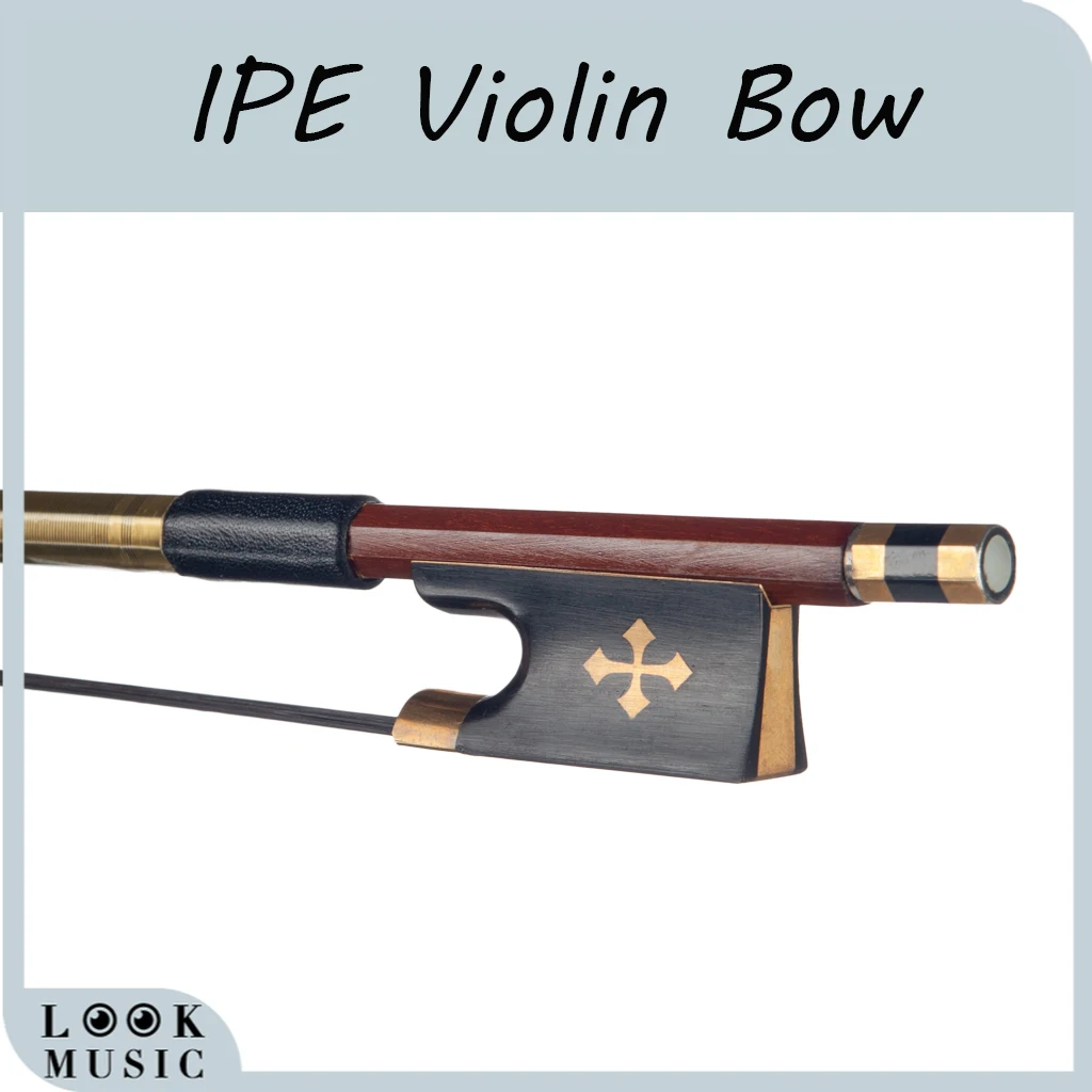 

Деревянный лук для скрипки IPE 4/4, круглый лук для скрипки, прочный и хорошо Балансирующий лук, улучшенный уровень