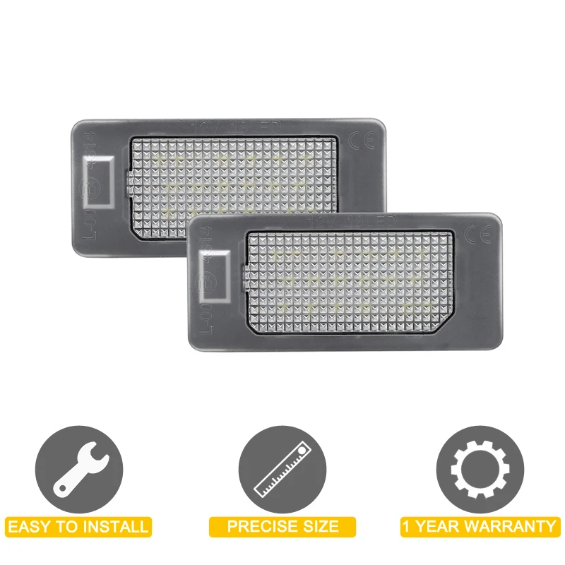 Светодиодный номерной знак в сборе для BMW E82 F22 F45 E46 E90 E91 E92 E93 F30 F31 F34 F32 F36 F33 E39 E60 E61 F10