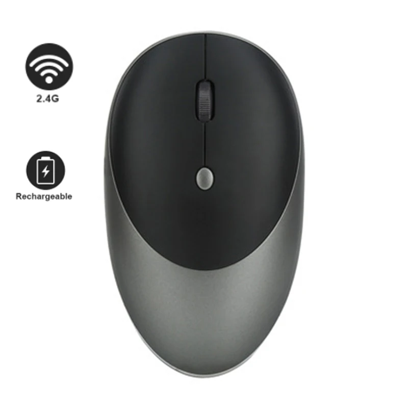 

2000dpi Ultra-thin Silent Wireless Mouse Gamer Bluetooth Computer Gaming Mouse Rechargeable Ergonomics 10m Operating Distance