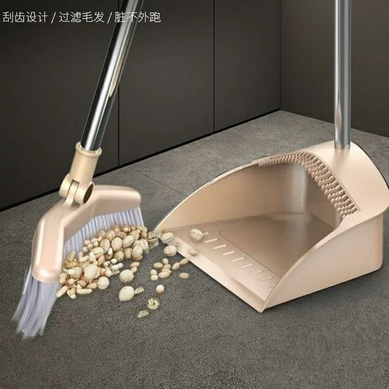 

Wall Mount Broom Organizer Dustpan Hair Cleaner Lint Remover Broom Household Cleaning Brush Escoba Household Merchandises XR50