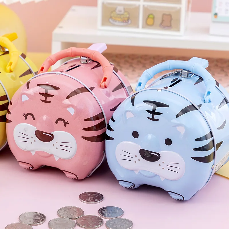 Копилка с креативным изображением тигра подарок на день рождения для детей