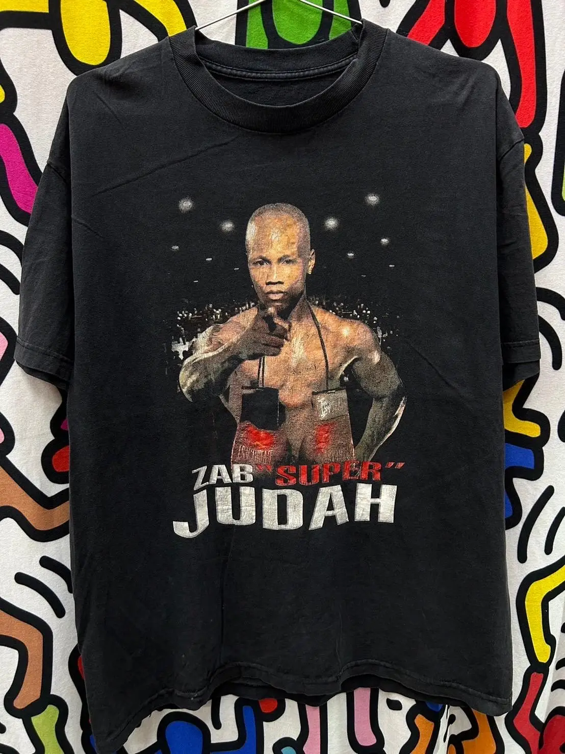 Винтажная футболка Zab Judah размер XL