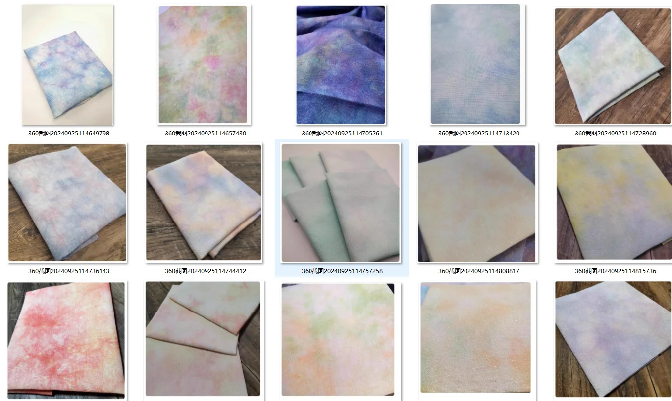 Сухая вручную ткань для вышивки крестиком средняя и половина размера акция 28CT 32CT