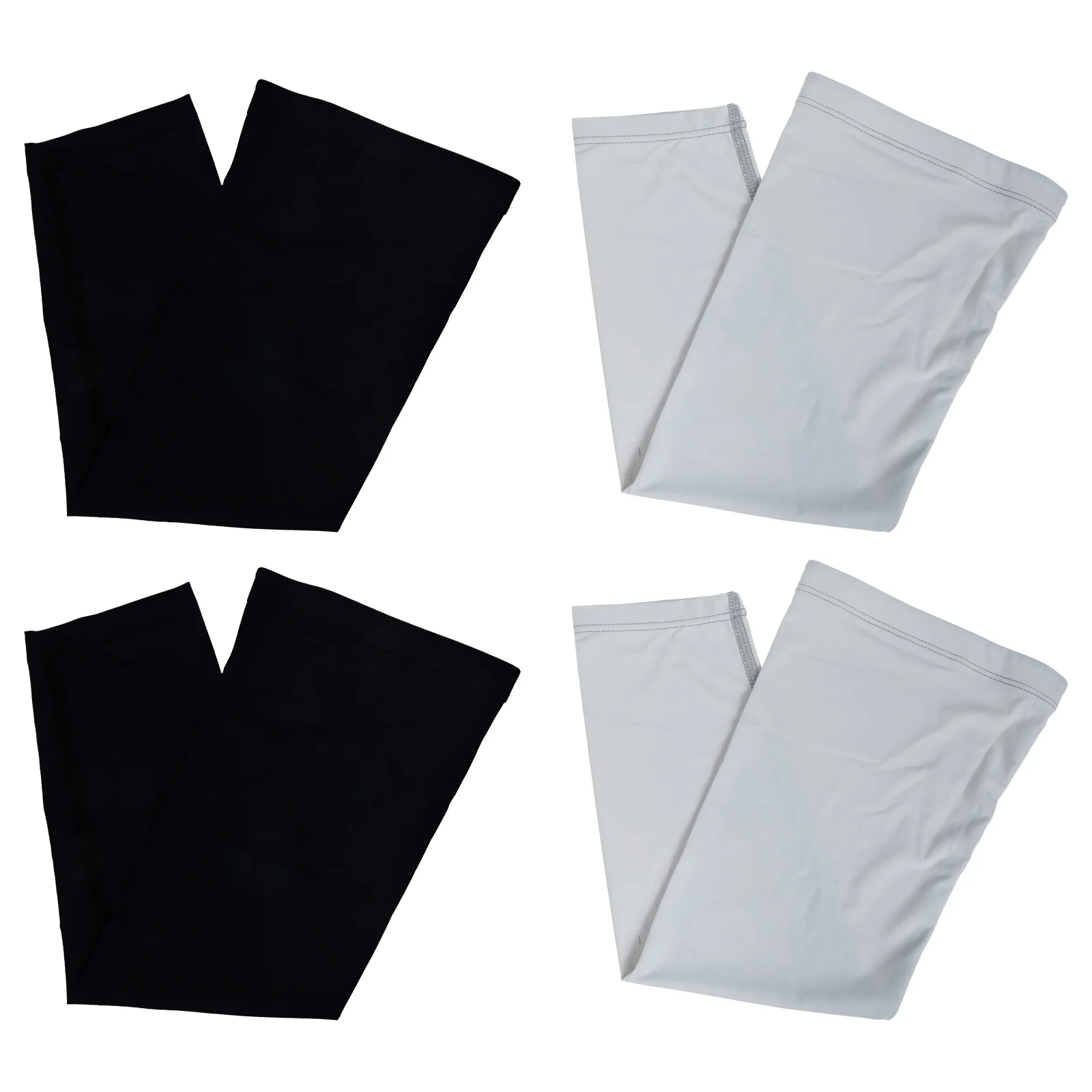 

2 Pairs of Skin-friendly Arm Sleeves Cooling Arm Protection Sleeves Anti-slip Arm Sleeves for Sports