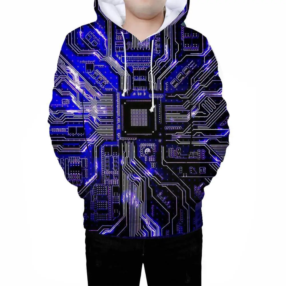 

Мужская/Женская Повседневная Толстовка с капюшоном и 3D-принтом, в стиле Харадзюку